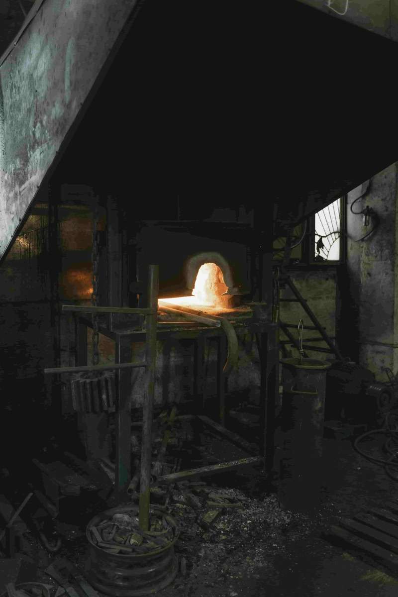 Chandelier production floor  station 1